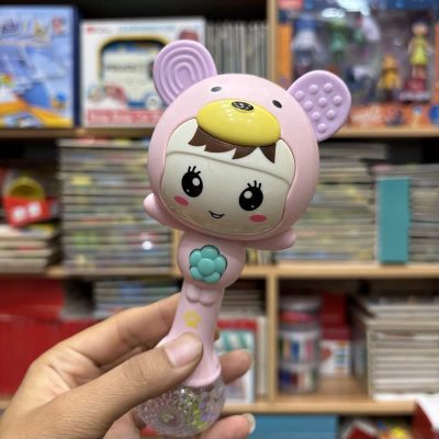 جغجغه دندانگیر موزیکال صورتی