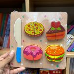 پازل مربعی برشی فستفود