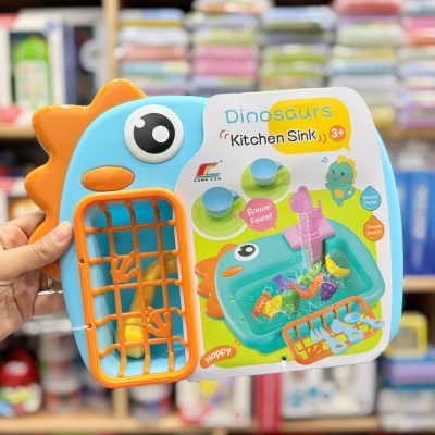 سینک دایناسور آبی