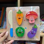 پازل مربعی برشی بادمجان راست پایین