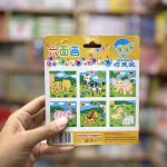 پازل 6وجهی 9کعبی جنگل دو خرگوش