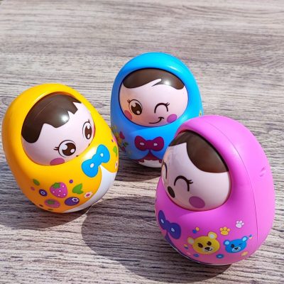 عروسک تعادلی هالی تویز آبی