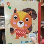 کتاب پازلی چوبی سنجاب فانتزی