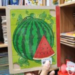 کتاب پازلی چوبی تمام هندوانه