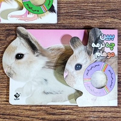 کتاب لمسی حس میکنم خرگوش