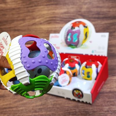 توپ جغجغه ای سیلیکونی نور و صدادار