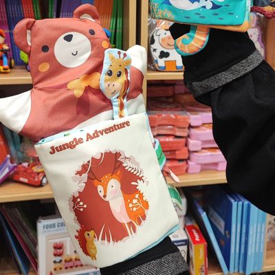 کتاب پارچه ای دستکشی جنگل