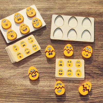 تخم مرغ احساسات چوبی