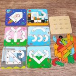 چوبچین9پایه کارت دار