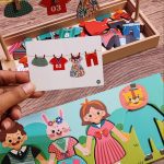 جایگذاری چوبی لباس