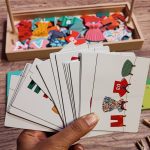 جایگذاری چوبی لباس