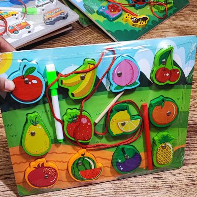 پازل مگنتی نخواره4کاره میوه