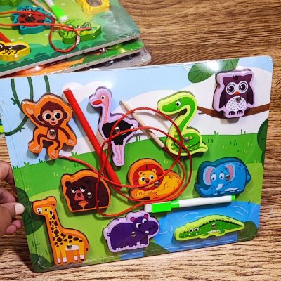 پازل مگنتی نخواره4کاره جنگل