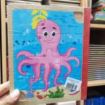 کتاب پازلی چوبی تمام هشت پا