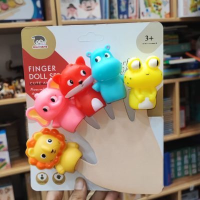 عروسک انگشتی سیلیکونی اسب آبی