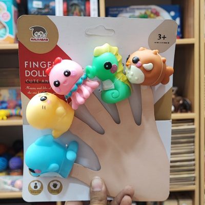 عروسک انگشتی سیلیکونی دریایی