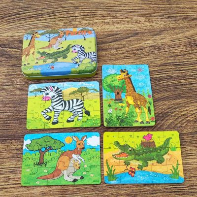 پازل 4در1 تمساح