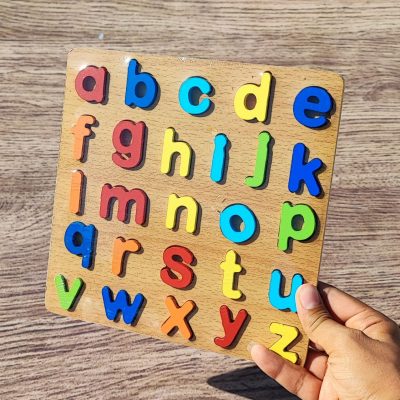 پازل مربعی حروف کوچک