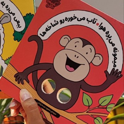 کتاب انگشتی میمونه میپره هوا