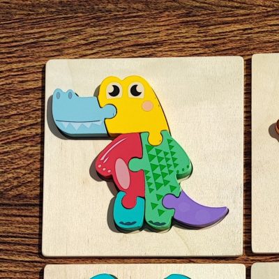 پازل مربعی پاستیلی سوسمار