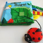 کتاب پارچه ای کفشدوزک