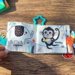 کتاب پارچه ای برجسته ببر