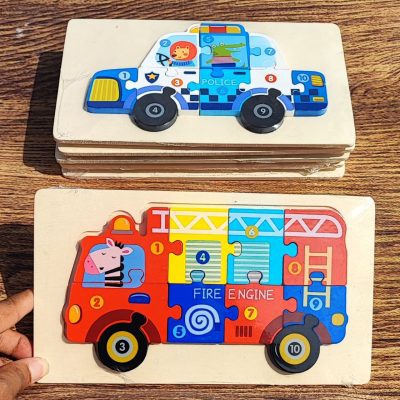 پازل 10 قطعه برجسته آتشنشانی