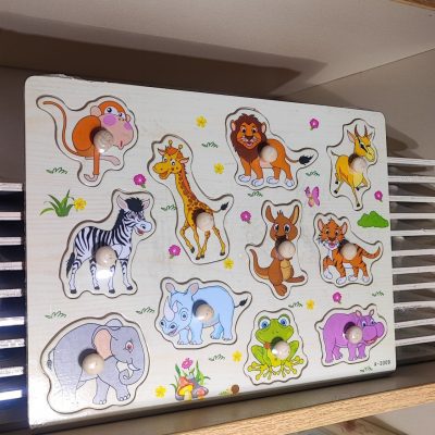 پازل پین دار چپ پایین فیل