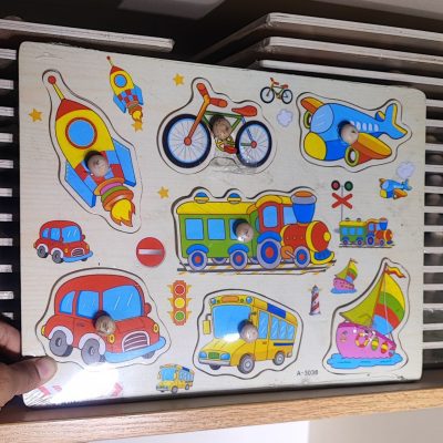 پازل پین دار وسط بالا دوچرخه