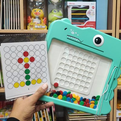 برد مگنتی دایناسور سبز