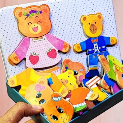 لباس خرسی مگنتی مادر و پسر