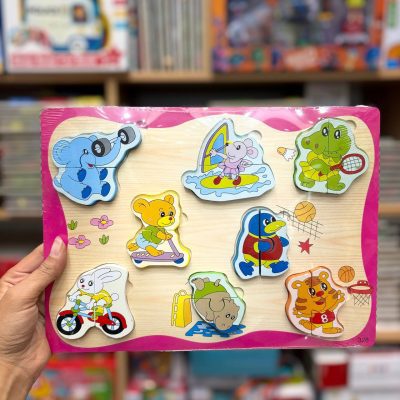 پازل برجسته حیوانات ورزشکار