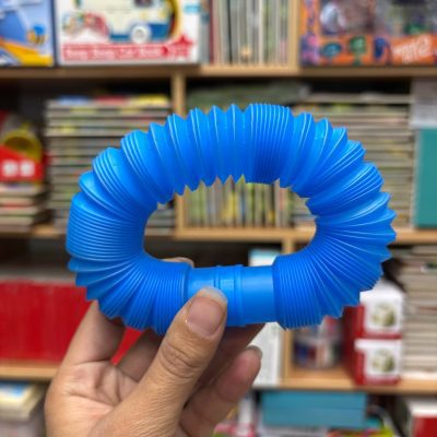 لوله حسی ساده آبی پررنگ