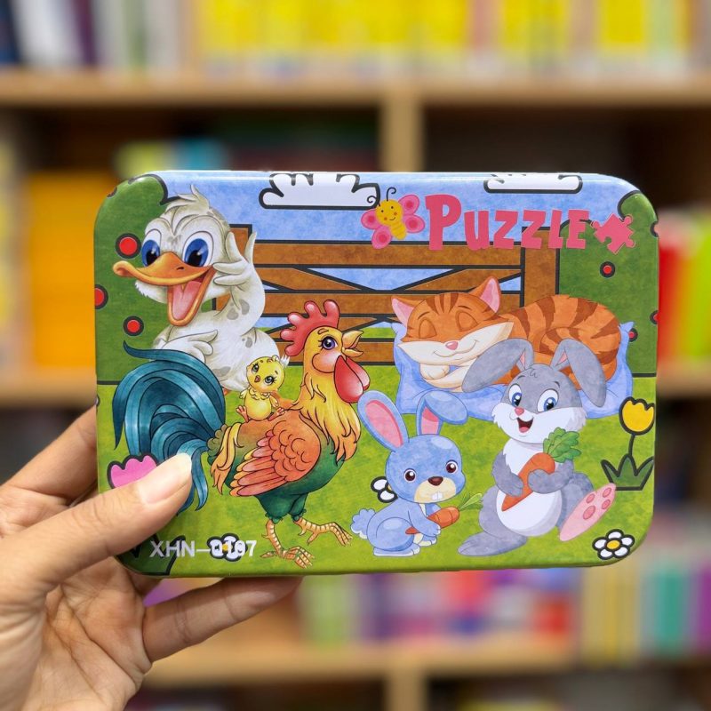 IMG_20251107_110430_460 پازل 4در1 گربه نارنجی دار قوطی آسیب دیده