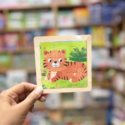 پازل چوبی تخت 9تکه ببر