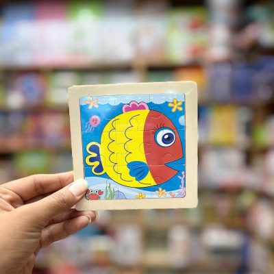 پازل چوبی تخت 9تکه ماهی