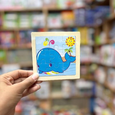 پازل چوبی تخت 9تکه نهنگ