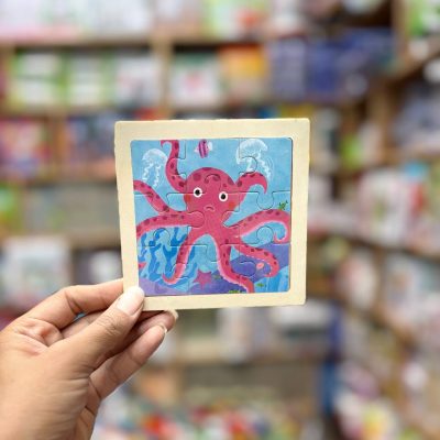 پازل چوبی تخت 9تکه هشتپا