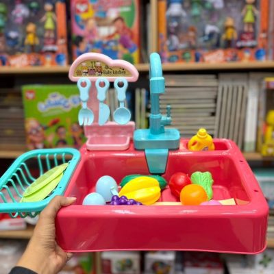 سینک مدل6060 رنگ سرخابی