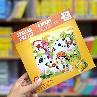 پازل کتابی مگنتی مزرعه استپ2