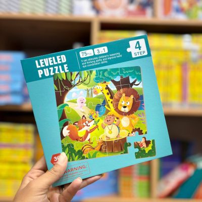 پازل کتابی مگنتی جنگل  استپ4