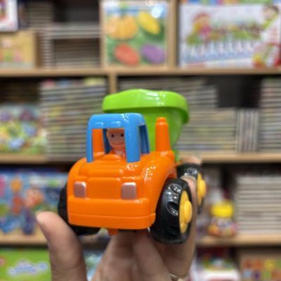 کامیون بونکر نارنجی هالی تویز