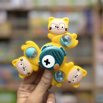 اسپینر 3پر گربه جغجغه ای جدید