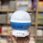 چراغ خواب ماه و ستاره آبی