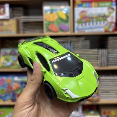 ماشین لامبورگینی سبز