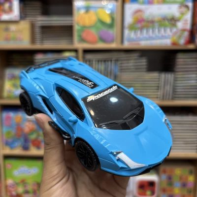 ماشین لامبورگینی آبی