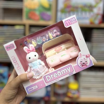 ست خرگوش گهواره 3قلوها