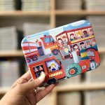 پازل 4در1 آتشنشانی و اتوبوس مدرسه