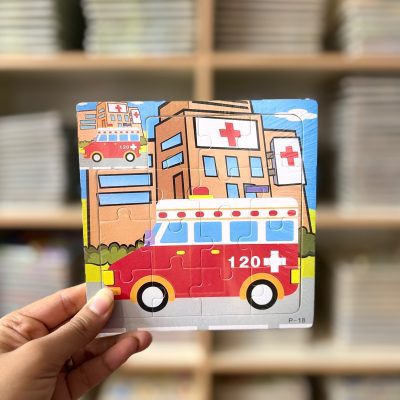 پازل 15قطعه اقتصادی آمبولانس