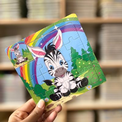 پازل 15قطعه اقتصادی گورخر